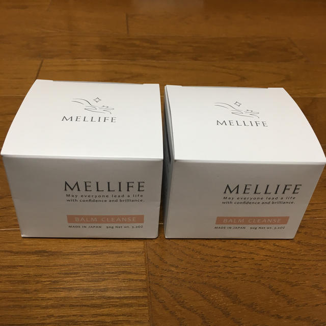 5月24日届きたて☆【新品・未開封】MELLIFE☆メリフバームクレンズ90g