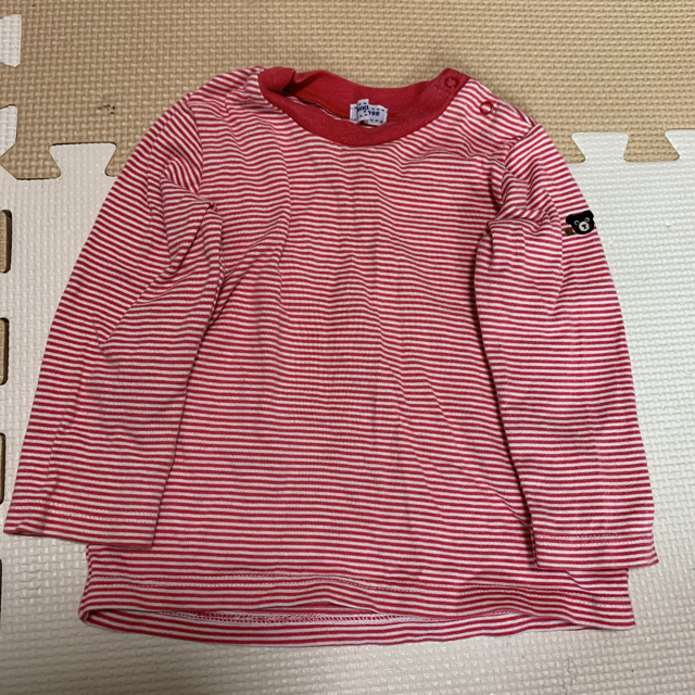 mikihouse(ミキハウス)のミキハウス ロンT キッズ/ベビー/マタニティのベビー服(~85cm)(Ｔシャツ)の商品写真