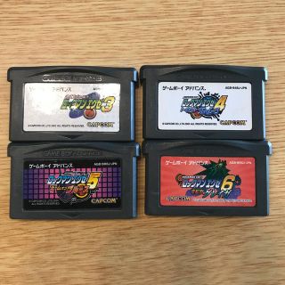 カプコン(CAPCOM)のロックマンエグゼ 3,4,5,6(携帯用ゲームソフト)