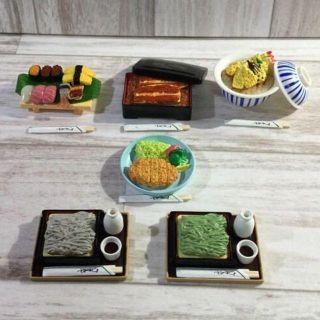 【送料込み】リーメント「和食処」全5種＋シークレット1種 （開封済、箱無し）(その他)