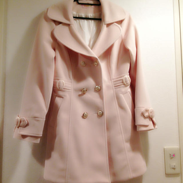 オフホワイト コート レディースのジャケット/アウター(ロングコート)の商品写真