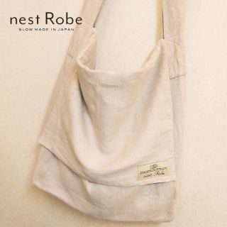 ネストローブ(nest Robe)のnest Robe✨ネストローブ 麻 リネン ショルダーバッグ 斜めがけ(ショルダーバッグ)