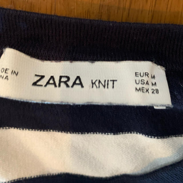 ZARA(ザラ)のボーダーニット レディースのトップス(ニット/セーター)の商品写真