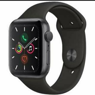 アップルウォッチ(Apple Watch)のapple watch series 5 44mm GPSモデル 最安値(腕時計(デジタル))
