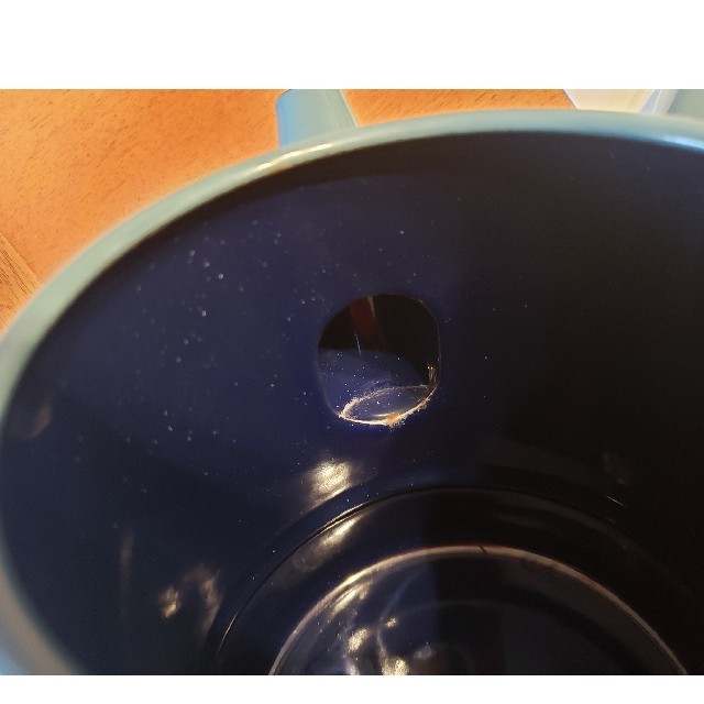 富士ホーロー(フジホーロー)の【値下げしました】富士ホーロー　コーヒーポット　SD-1.6CP.SB インテリア/住まい/日用品のキッチン/食器(鍋/フライパン)の商品写真