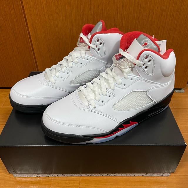 スニーカーAIR JORDAN 5 RETRO FIRE RED