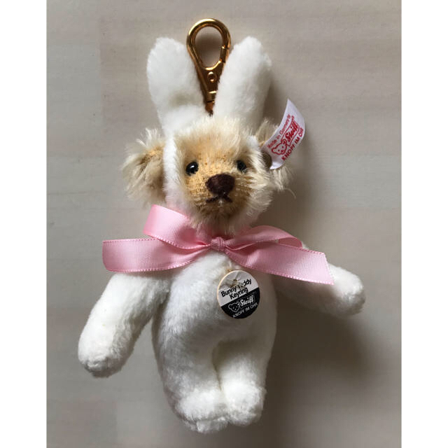 シュタイフ【Bunny Teddy bear Key ring】