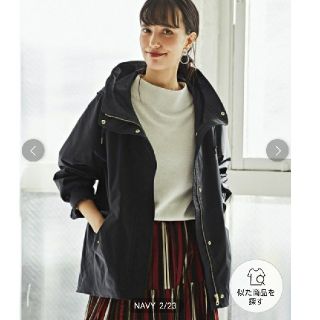 ユナイテッドアローズグリーンレーベルリラクシング(UNITED ARROWS green label relaxing)のグリーンレーベルリラクシングモッズコート ネイビー(モッズコート)