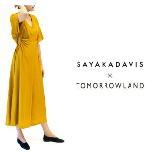 トゥモローランド(TOMORROWLAND)の SAYAKA DAVIS ワンピ(ロングワンピース/マキシワンピース)