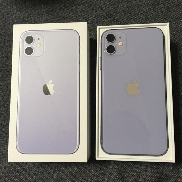 iPhone(アイフォーン)のiPhone 11  128GB 本体　箱 スマホ/家電/カメラのスマートフォン/携帯電話(携帯電話本体)の商品写真