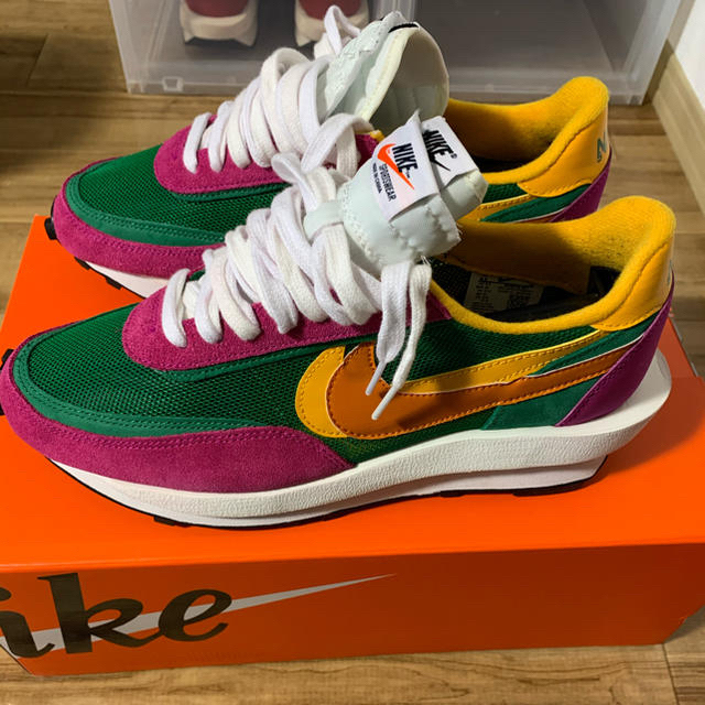 sacai NIKE LDWAFFLE 27.5cm PINE GREEN