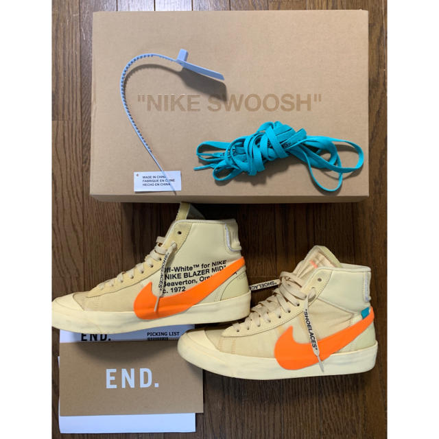 生まれのブランドで OFF-WHITE - NIKE off-white blazer mid