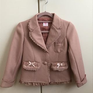 アクシーズファム(axes femme)のaxes femme kids ブレザー スーツ上のみ　120(ドレス/フォーマル)