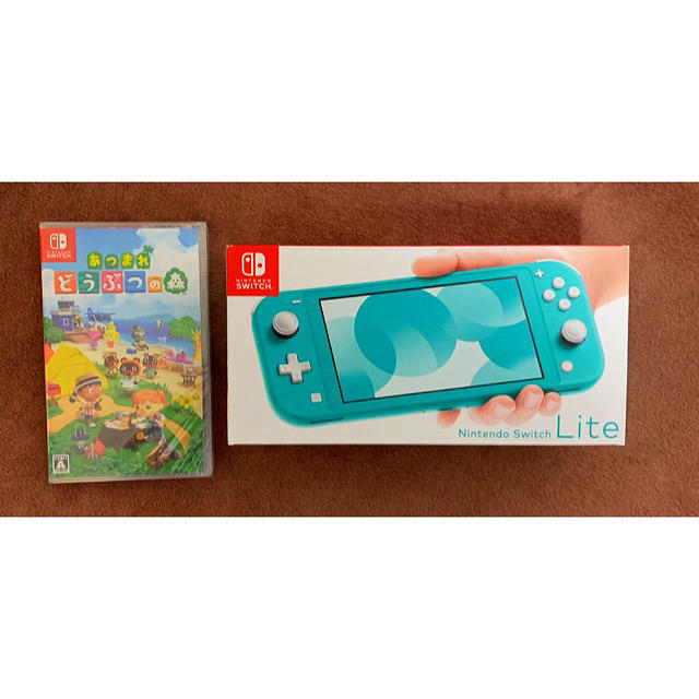 どうぶつの森+NintendoSwitchLiteターコイズ セット-