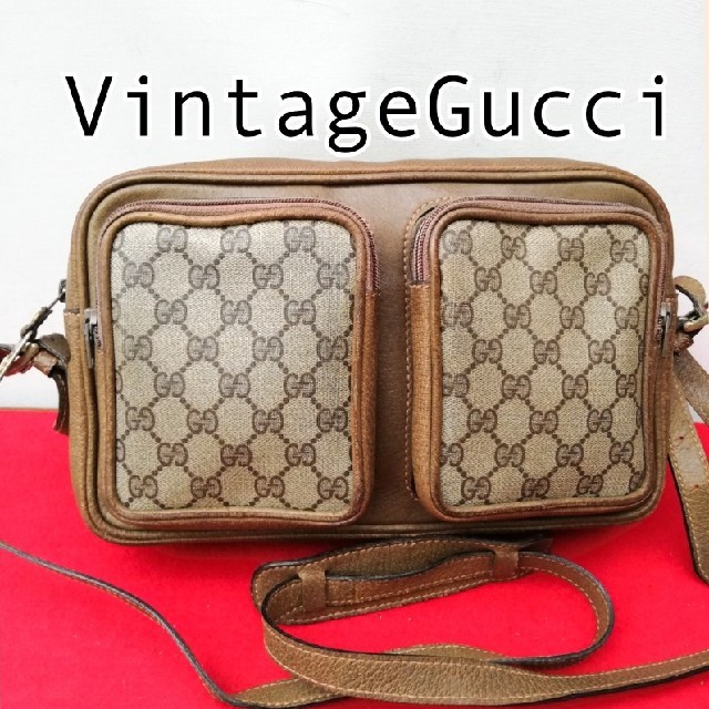 Tasaki時計スーパーコピー,Gucci-希少!オールドグッチGG柄ビンテージショルダーバッグ正規品Gucciの通販