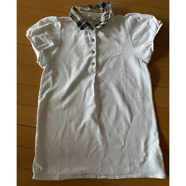 BURBERRY(バーバリー)のBURBERRY ポロシャツ キッズ/ベビー/マタニティのキッズ服男の子用(90cm~)(Tシャツ/カットソー)の商品写真