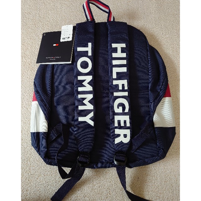 TOMMY HILFIGER(トミーヒルフィガー)のトミーヒルフィガー　バックパック　ネイビー/ホワイト/レッド メンズのバッグ(バッグパック/リュック)の商品写真