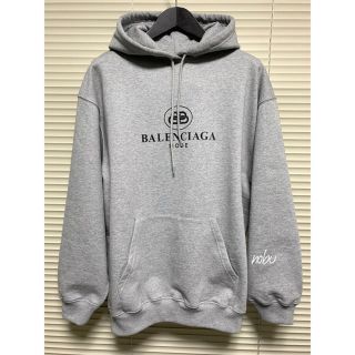 バレンシアガ(Balenciaga)の新品【 Balenciaga 】BB Logo Hoodie S パーカー(パーカー)