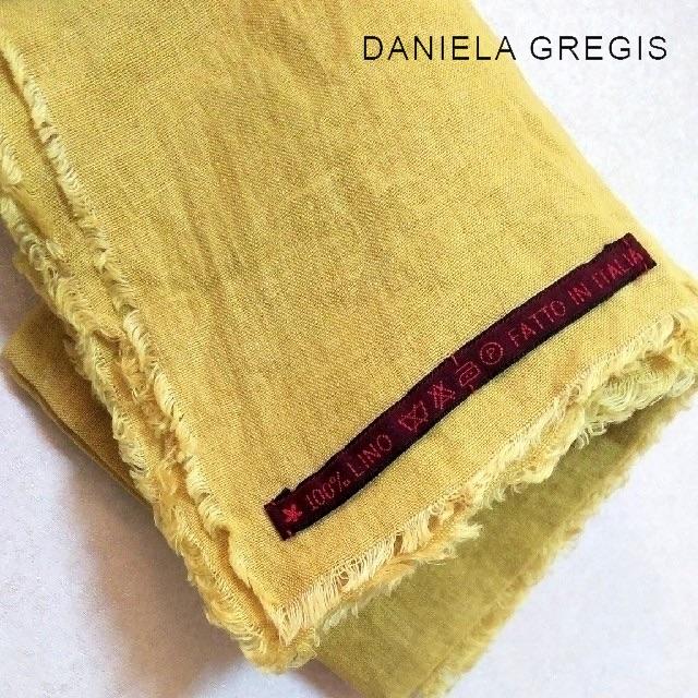 美品 ダニエラグレジス✨DANIELA GREGIS リネン ストール スカーフファッション小物