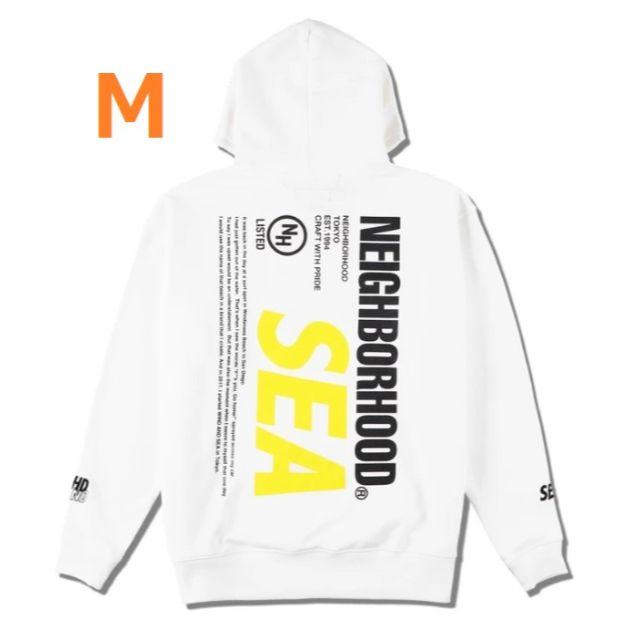 NEIGHBORHOOD(ネイバーフッド)の新品未開封 未使用 NHWDS / C-HOODED . LS / WHITE メンズのトップス(パーカー)の商品写真