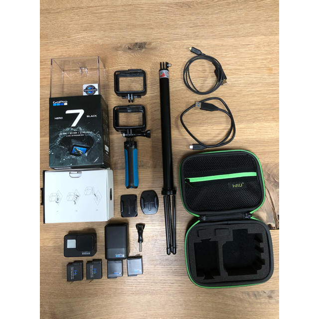 カメラGoPro HERO7 Black アクセサリー多数セット