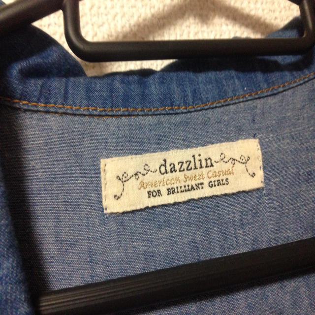 dazzlin(ダズリン)のダズリン デニムワンピース レディースのワンピース(ミニワンピース)の商品写真