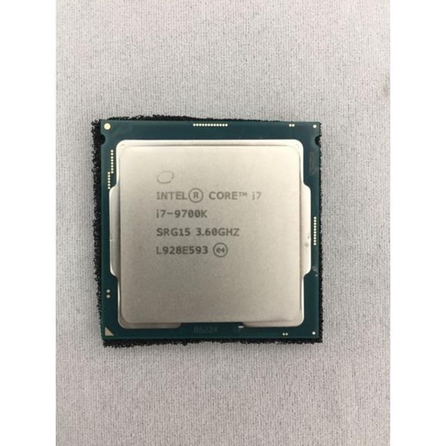 Core i7 9700K バルクです。スマホ/家電/カメラ