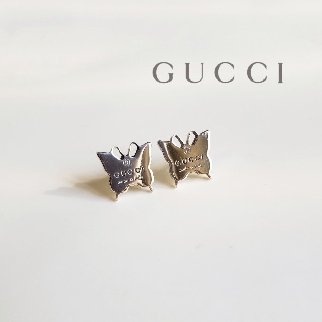 GUCCI バタフライ ピアス-