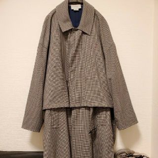 ワンエルディーケーセレクト(1LDK SELECT)の19ssYOKE 3WAY BAL COLLAR SHARE COAT(ステンカラーコート)