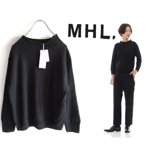 ★新春福袋2023★トップス新品タグ付 マーガレットハウエル 18AW ロールネック ウールリネン
