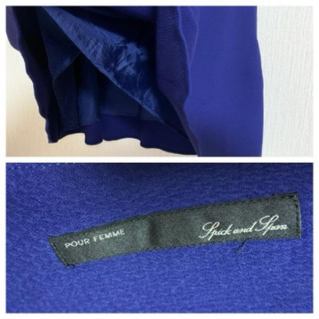 Spick & Span(スピックアンドスパン)のSpick&Span ミニスカート 青 レディースのスカート(ミニスカート)の商品写真