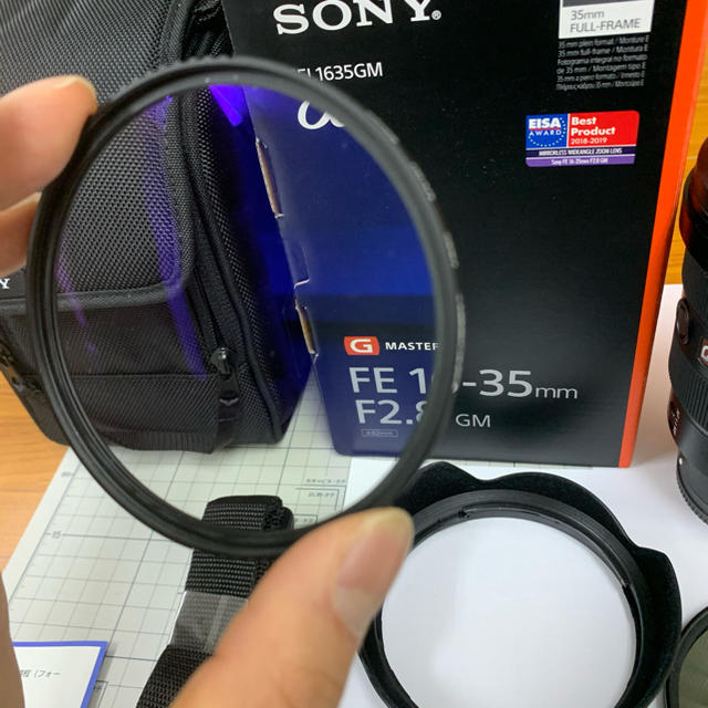 SONY(ソニー)の専用SONY FE16-35F2.8GM SEL1635GM保証24年 スマホ/家電/カメラのカメラ(レンズ(ズーム))の商品写真