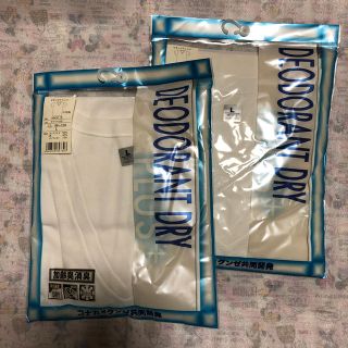 グンゼ(GUNZE)のインナーシャツ L Vネック 半袖 2枚セット(Tシャツ/カットソー(半袖/袖なし))