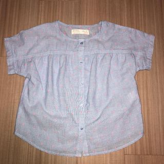 ザラキッズ(ZARA KIDS)のザラ  トップス ブラウス 116 半袖(ブラウス)