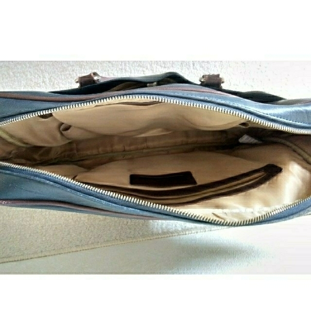 THE SUIT COMPANY(スーツカンパニー)のメンズ　ビジネスバッグ　ネイビー　スーツファクトリー メンズのバッグ(ビジネスバッグ)の商品写真