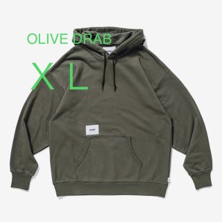 ダブルタップス(W)taps)のXL 新品未使用　wtaps 20ss ACADEMY HOODED オリーブ (パーカー)