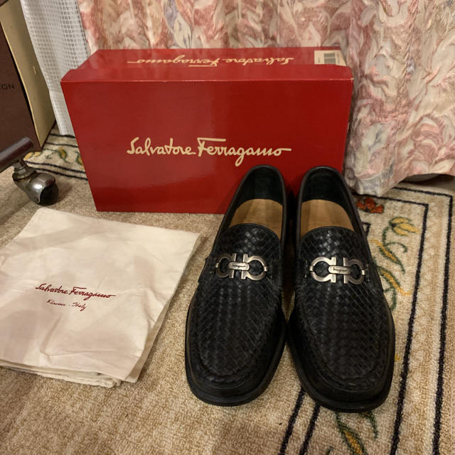 美品　Salvatore Ferragamo フェラガモ　ガンチーニ　革靴