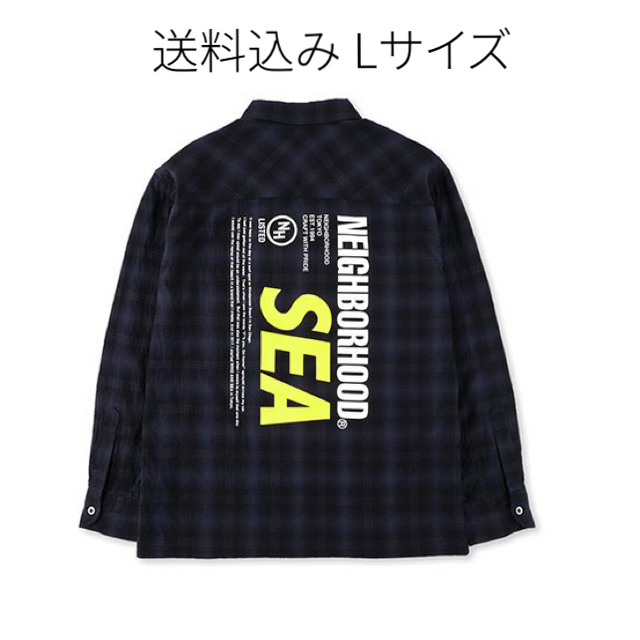 NEIGHBORHOOD(ネイバーフッド)のNHWDS / C-SHIRT . LS BLACK メンズのトップス(シャツ)の商品写真