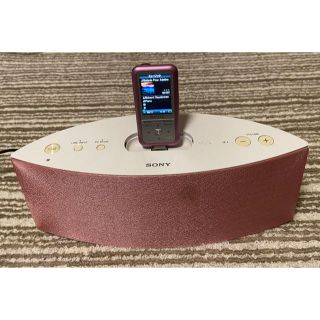 ウォークマン(WALKMAN)のWalkman ソニー豪華セット NW-S715F スピーカRDP-NWD300(ポータブルプレーヤー)