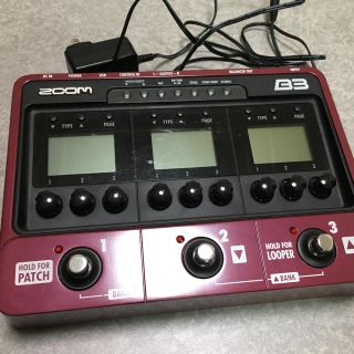 ズーム(Zoom)のzoom B3 ベースマルチ(ベースエフェクター)