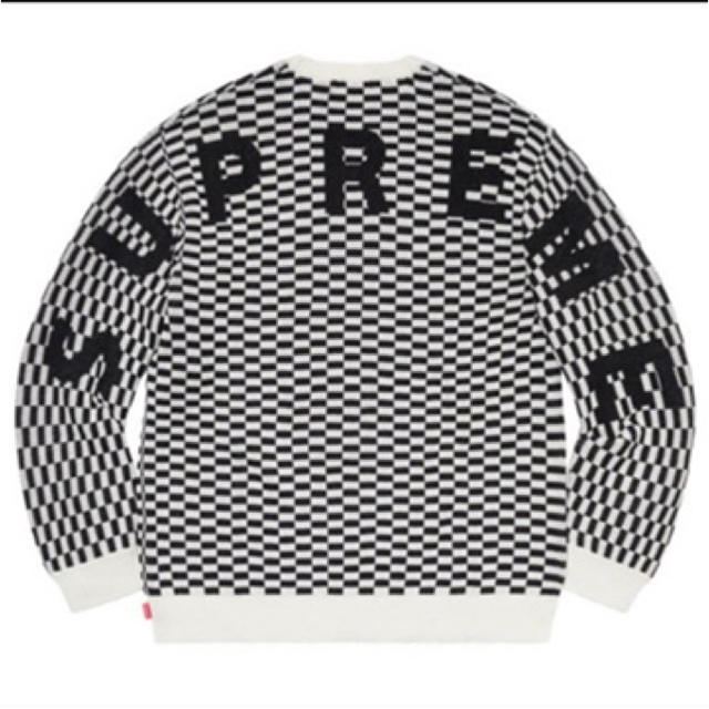 Supreme(シュプリーム)のSupreme Back Logo Sweater M メンズのトップス(ニット/セーター)の商品写真