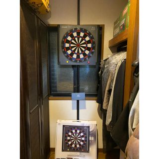 DARTSLIVE-200S & DARTSLIVEポールスタンド ブラックの通販 by DARTSLIVE-200S & DARTSLIVEポールスタンド ブラックの通販 by