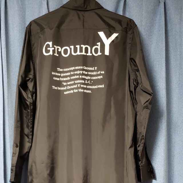 Yohji Yamamoto GroundY ロングコーチジャケット