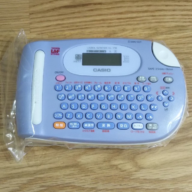 CASIO(カシオ)のCASIO☆ネームランドKL-P8☆新品自宅保管(テプラ・名前つけ)新学期 インテリア/住まい/日用品のオフィス用品(オフィス用品一般)の商品写真