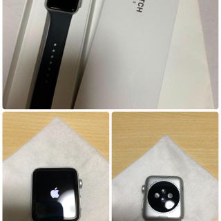 アップルウォッチ(Apple Watch)のApple Watch3 GPSモデル 42㍉(腕時計(デジタル))