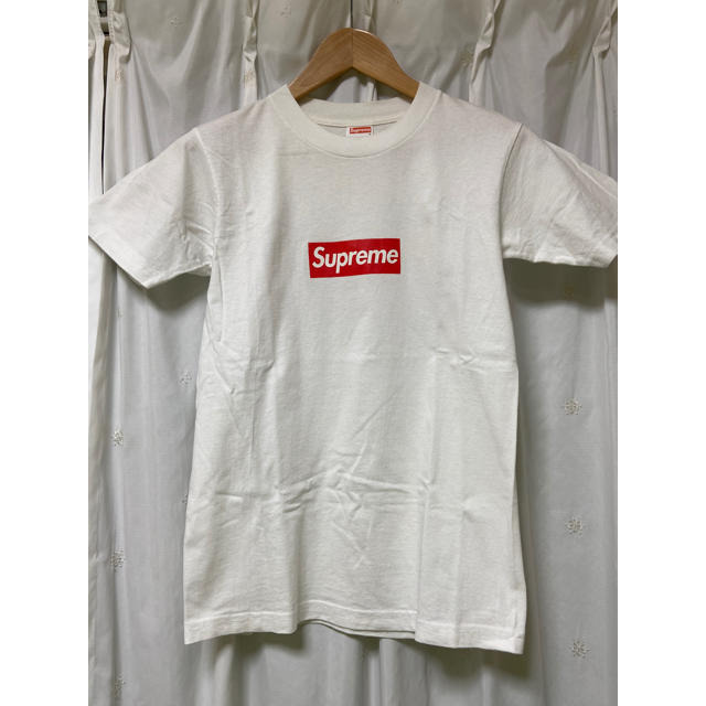 メンズ超激レア supreme box logo tee