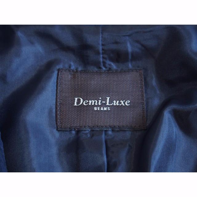 Demi-Luxe BEAMS(デミルクスビームス)のDemi-Luxe BEAMS サッカーストライプ 1ボタンジャケット レディースのジャケット/アウター(テーラードジャケット)の商品写真