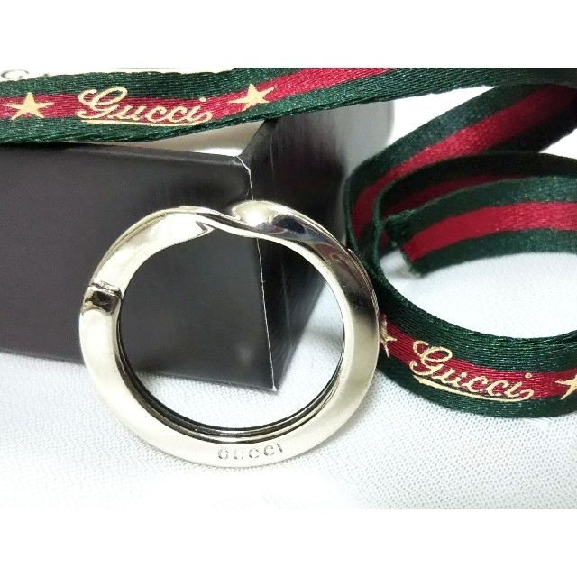 腕 時計 黒 ピンク 偽物 - Gucci - 正規品 GUCCI/グッチ キーリング/キーホルダー ②シルバーカラー②の通販
