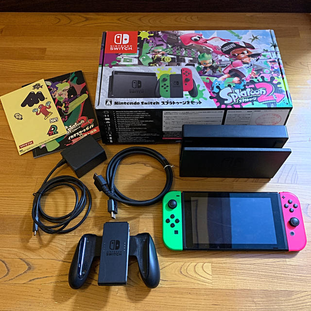 中古美品Nintendo Switch スプラトゥーン2 セット/Switch/ 【あす楽