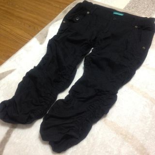 黒パンツ(ワークパンツ/カーゴパンツ)
